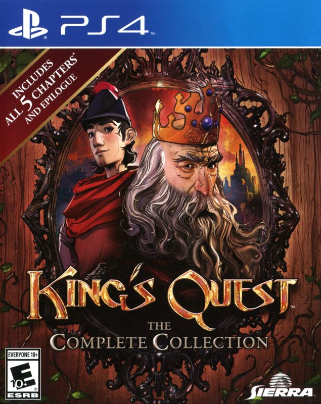 Front Cover for King's Quest: The Complete Collection (PlayStation 4)