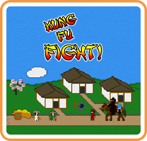 Front Cover for Kung Fu Fight (Nintendo 3DS) (download release)