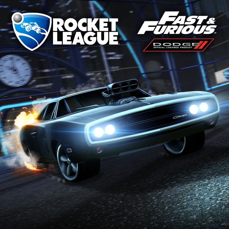 Front Cover for Rocket League: Fast & Furious '70 Dodge Charger R/T (PlayStation 4) (download release)