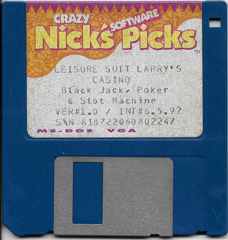 Media for Crazy Nick's Software Picks: Leisure Suit Larry's Casino (DOS)