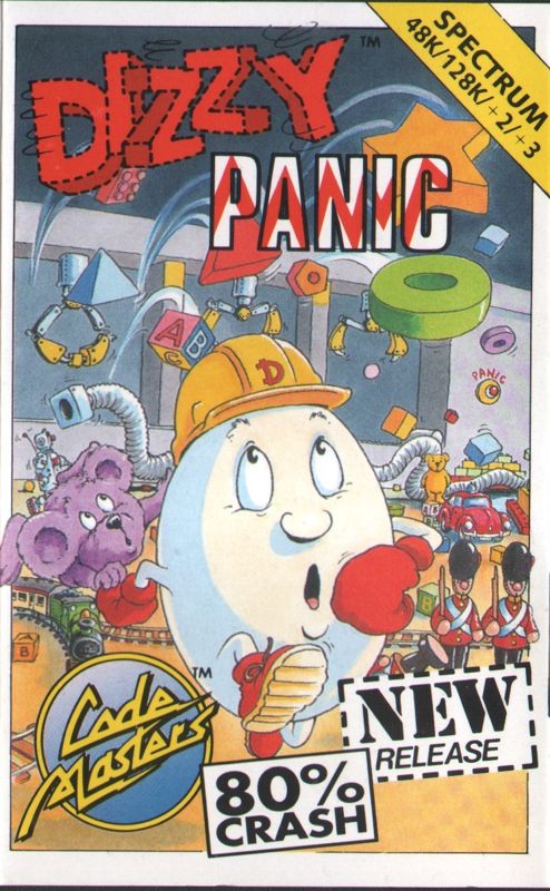 Front Cover for Dizzy Panic (ZX Spectrum)