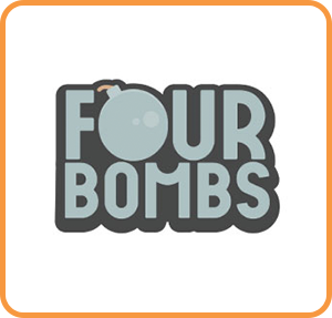 Front Cover for Four Bombs (New Nintendo 3DS) (download release)