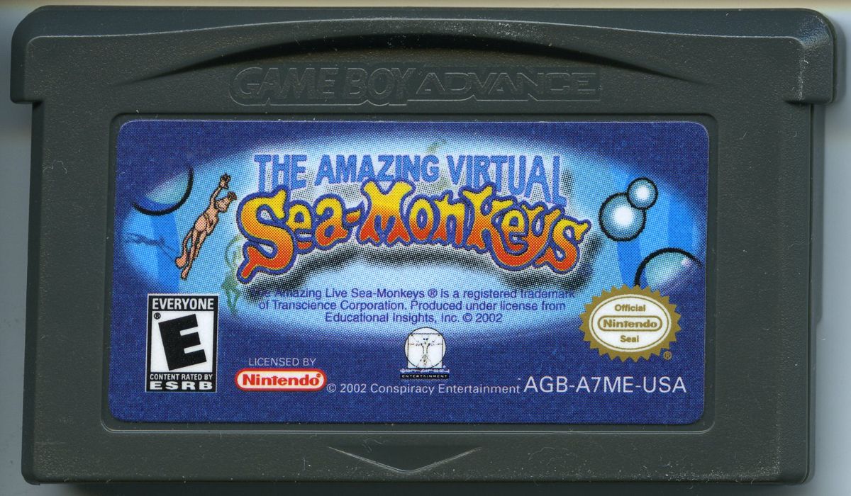 Media for The Amazing Virtual Sea-Monkeys (Game Boy Advance)