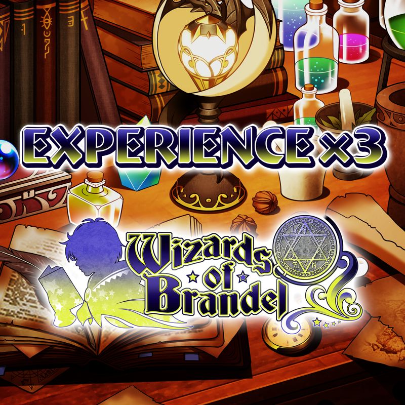 Front Cover for Wizards of Brandel: Experience x3 (PlayStation 4) (download release)