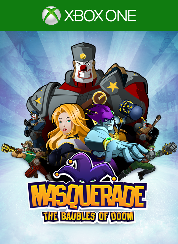 Front Cover for Masquerade: The Baubles of Doom (Xbox One) (download release): 1st version