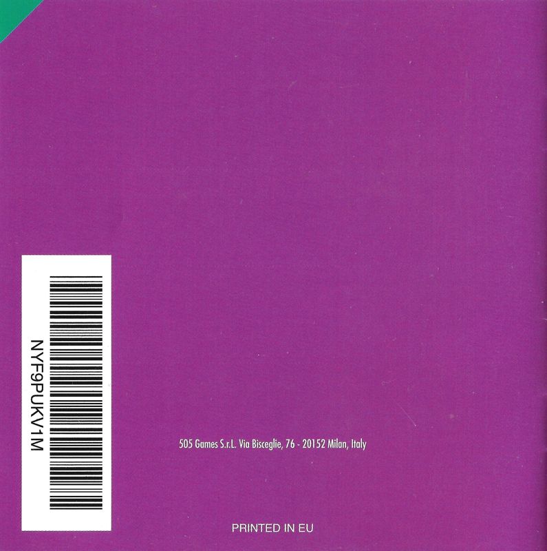 Manual for My Fashion Studio (Nintendo DS): Back