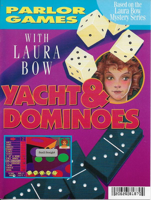 Front Cover for Crazy Nick's Software Picks: Parlor Games with Laura Bow (DOS)