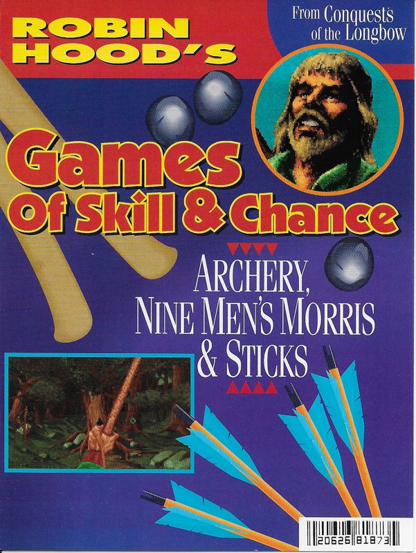 Front Cover for Crazy Nick's Software Picks: Robin Hood's Games of Skill and Chance (DOS)