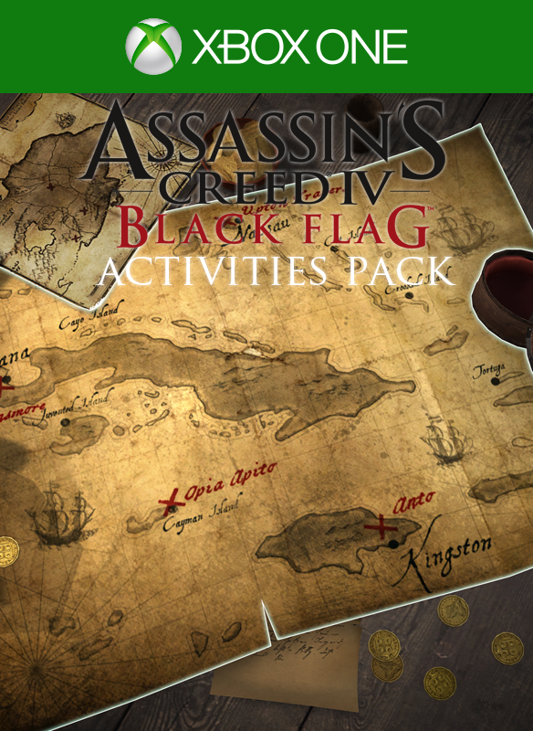 Front Cover for Assassin's Creed IV: Black Flag - Activities Pack (Xbox One) (download release): 1st version