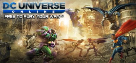 Front Cover for DC Universe Online (Windows) (Steam release)