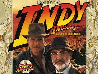 Front Cover for Indiana Jones and the Last Crusade: The Graphic Adventure (Windows) (Direct2Drive release)