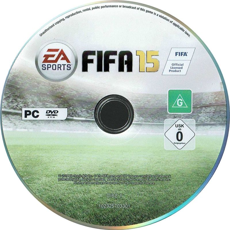 Media for FIFA 15 (Windows): Disc 1