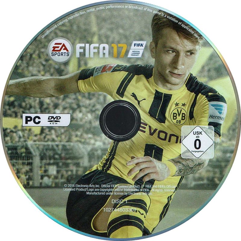 Media for FIFA 17 (Windows): Disc 1