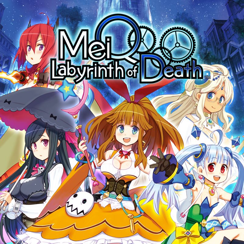 Front Cover for MeiQ: Labyrinth of Death (PS Vita) (download release)