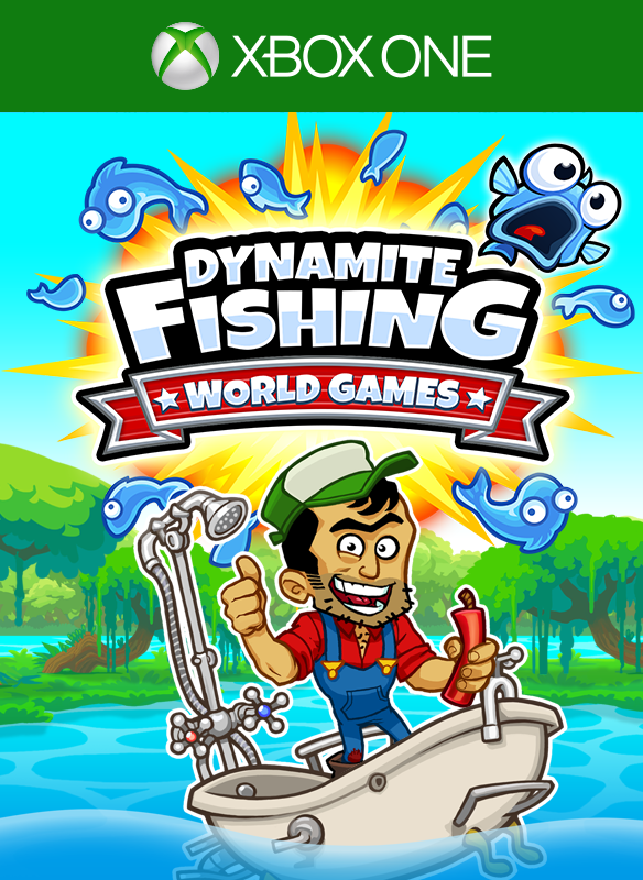 Front Cover for Dynamite Fishing: World Games (Xbox One) (download release): 1st version