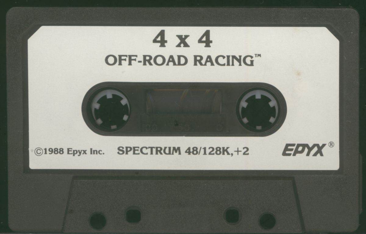 Media for 4x4 Off-Road Racing (ZX Spectrum)