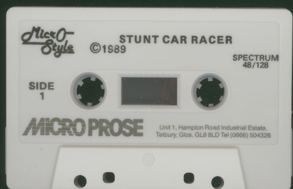 Media for Stunt Track Racer (ZX Spectrum)