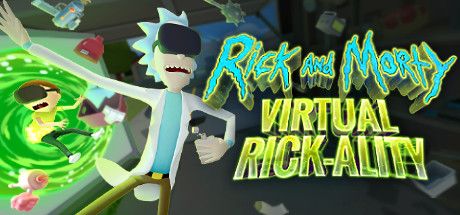 Front Cover for Rick and Morty: Virtual Rick-ality (Windows) (Steam release)