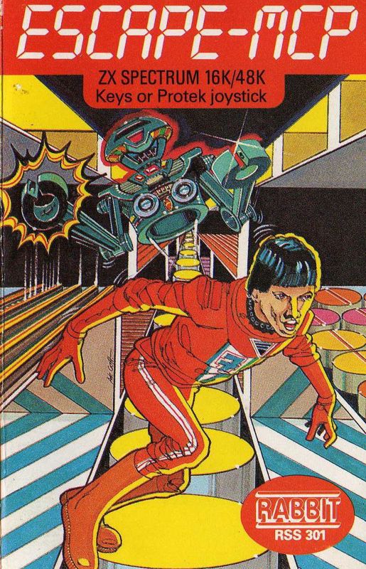 Front Cover for Escape MCP (ZX Spectrum)