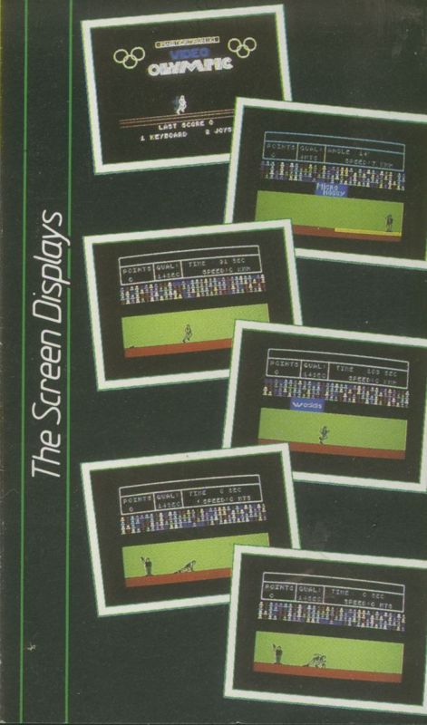 Inside Cover for Video Olympics (ZX Spectrum)