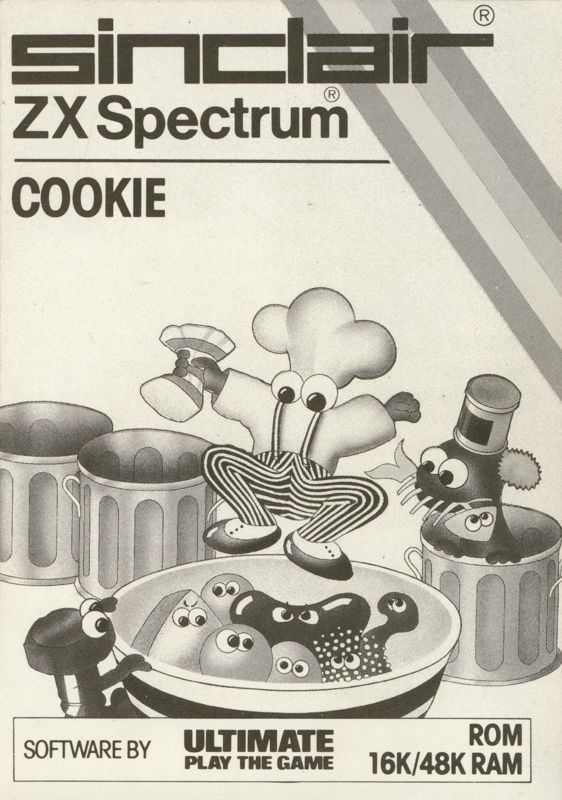 Manual for Cookie (ZX Spectrum) (Sinclair Interface-II ROM release): Front