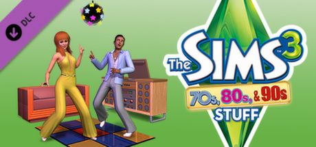 Front Cover for The Sims 3: 70's, 80's, & 90's Stuff (Windows) (Steam release)