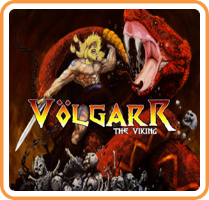 Front Cover for Völgarr the Viking (Wii U) (download release)