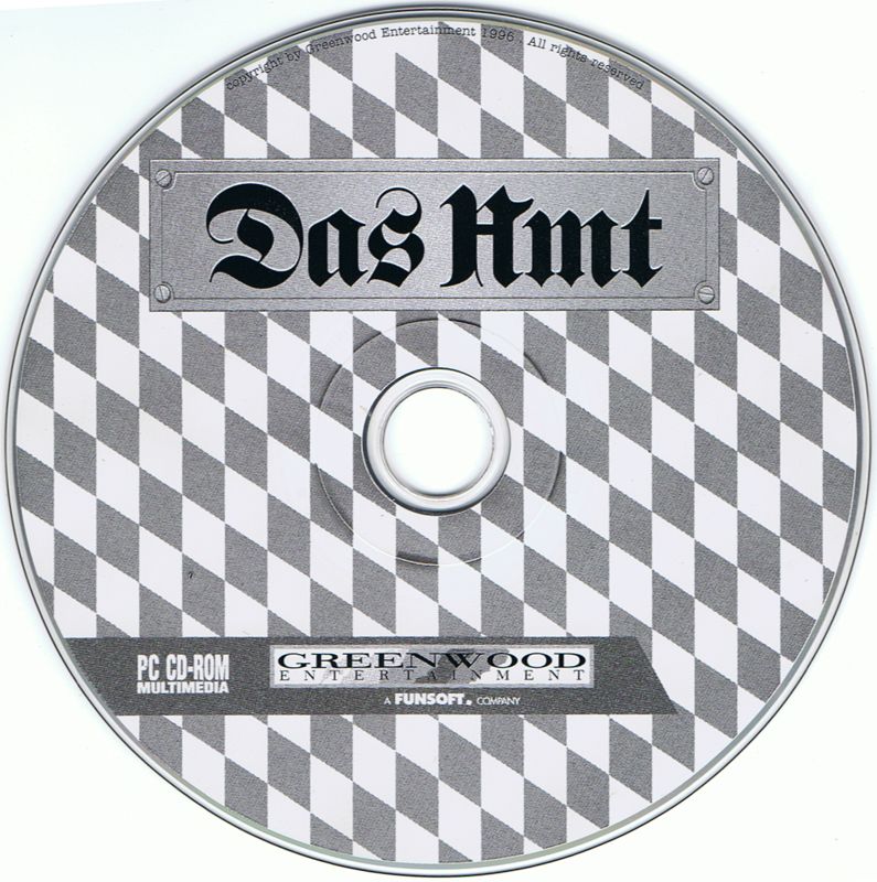 Media for Das Amt (DOS) (Alternate CD-ROM release)