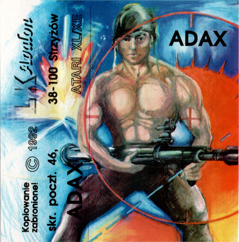 Full Cover for Adax (Atari 8-bit)