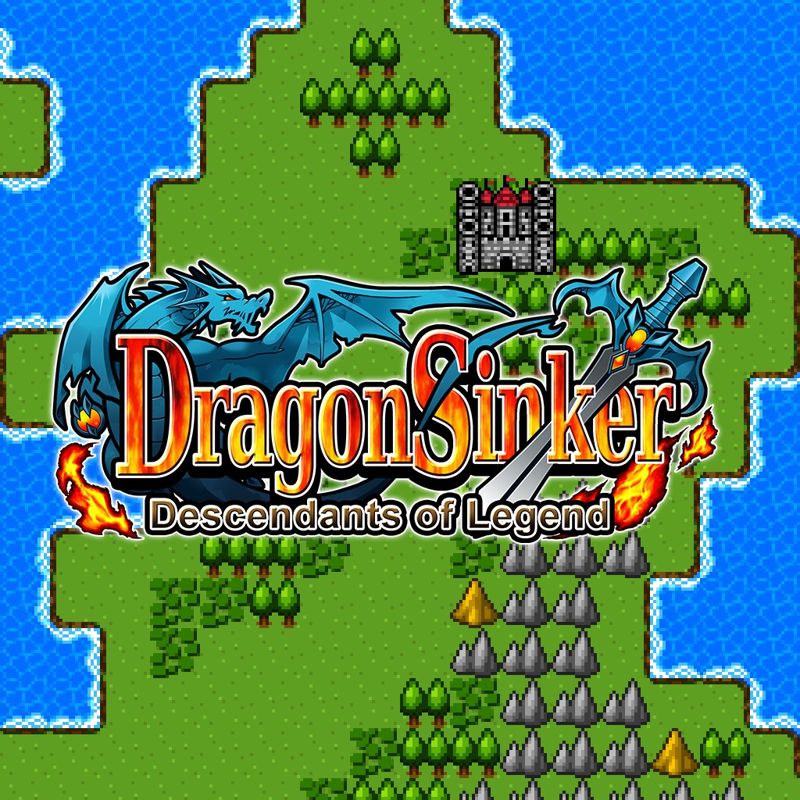 Front Cover for Dragon Sinker (PS Vita and PlayStation 4) (download release)