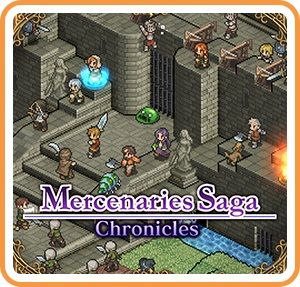 Front Cover for Mercenaries Saga: Chronicles (Nintendo Switch) (download release): 1st version