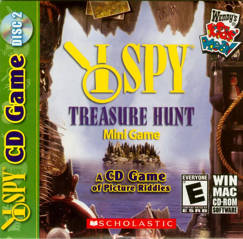 Front Cover for I Spy: Treasure Hunt (Macintosh and Windows) (Wendy's Kids' Meal release)