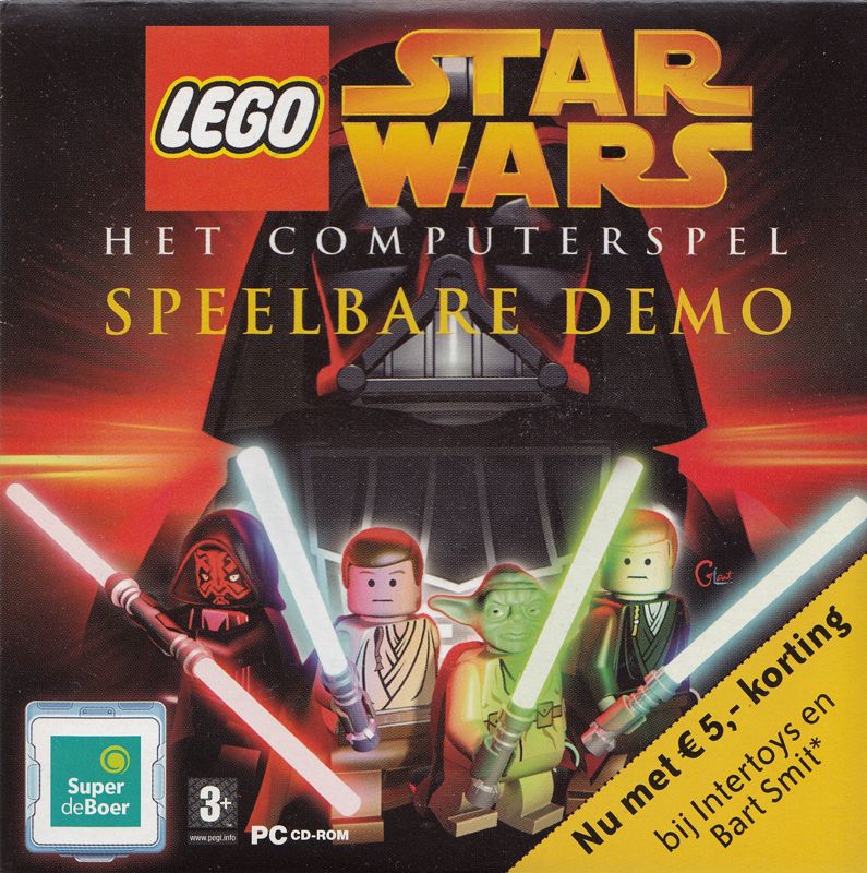 Baffle kaas Frustratie LEGO Star Wars: The Video Game cover or packaging material - MobyGames