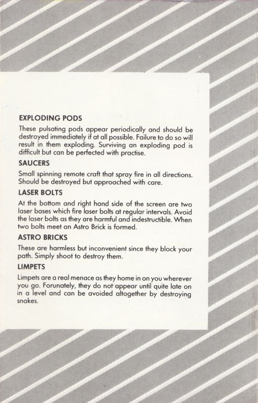Inside Cover for 2088 (ZX Spectrum)