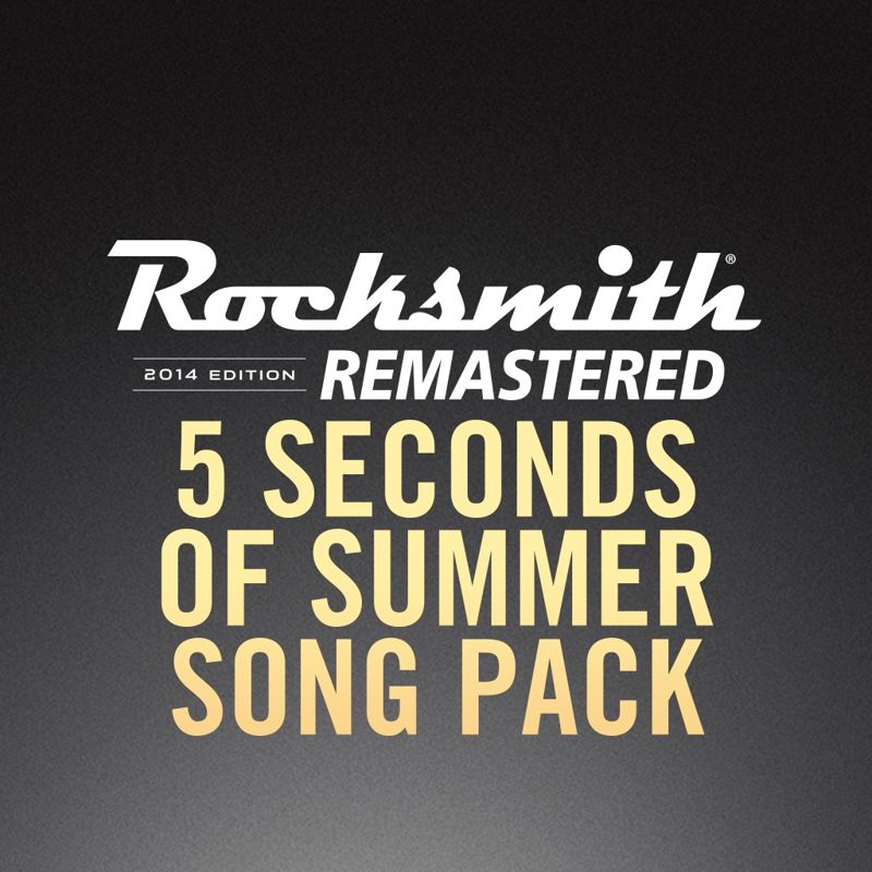 Front Cover for Rocksmith 2014 Edition: Remastered - 5 Seconds of Summer Song Pack (PlayStation 3 and PlayStation 4) (download release)