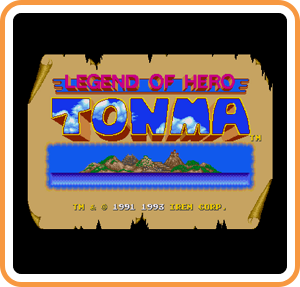 Front Cover for Legend of Hero Tonma (Wii U) (Download release)