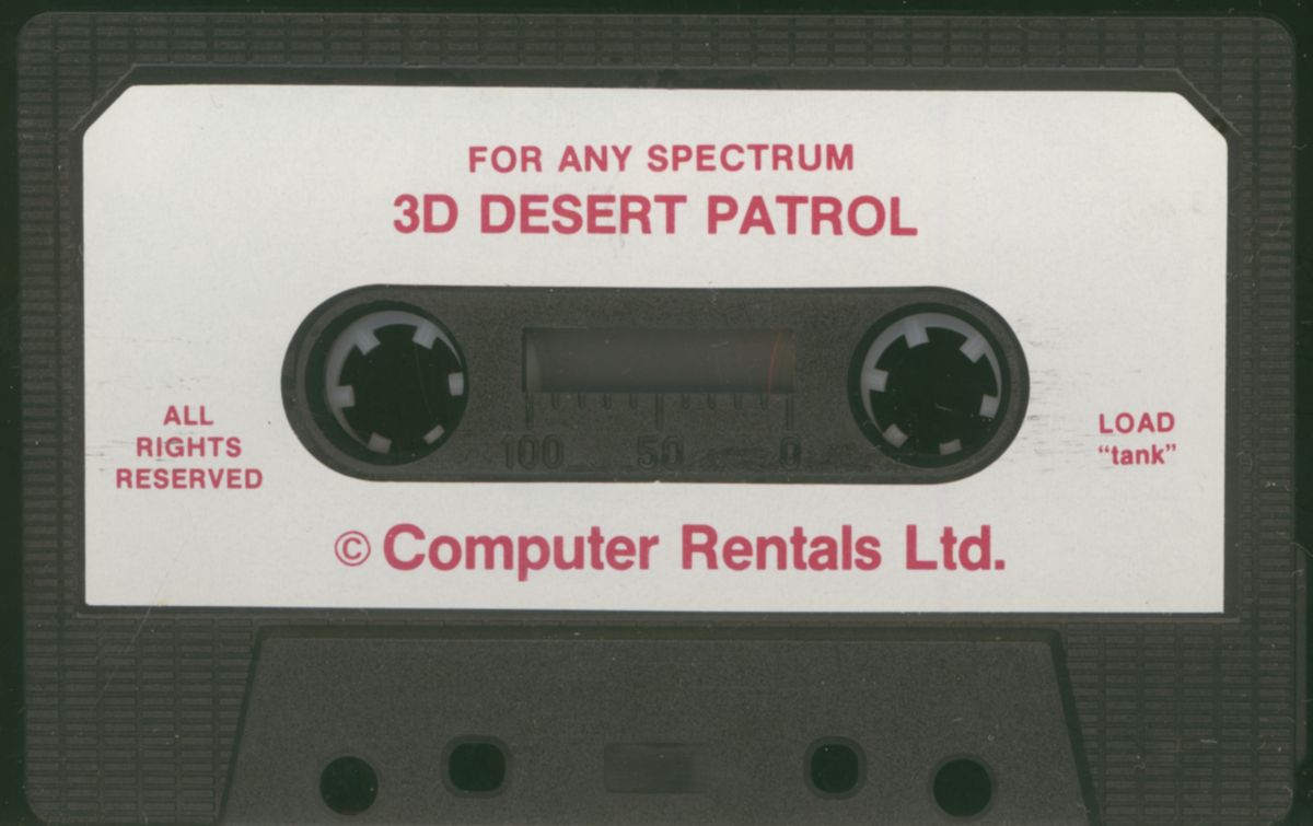 Media for 3D Desert Patrol (ZX Spectrum)