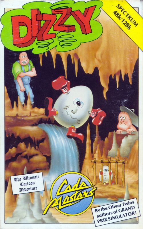 Dizzy: The Ultimate Cartoon Adventure cover or packaging material 