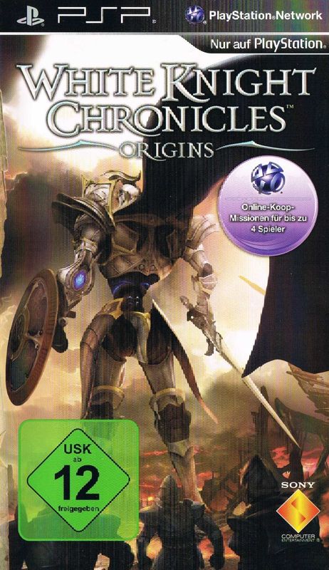 Front Cover for White Knight Chronicles: Origins (PSP)