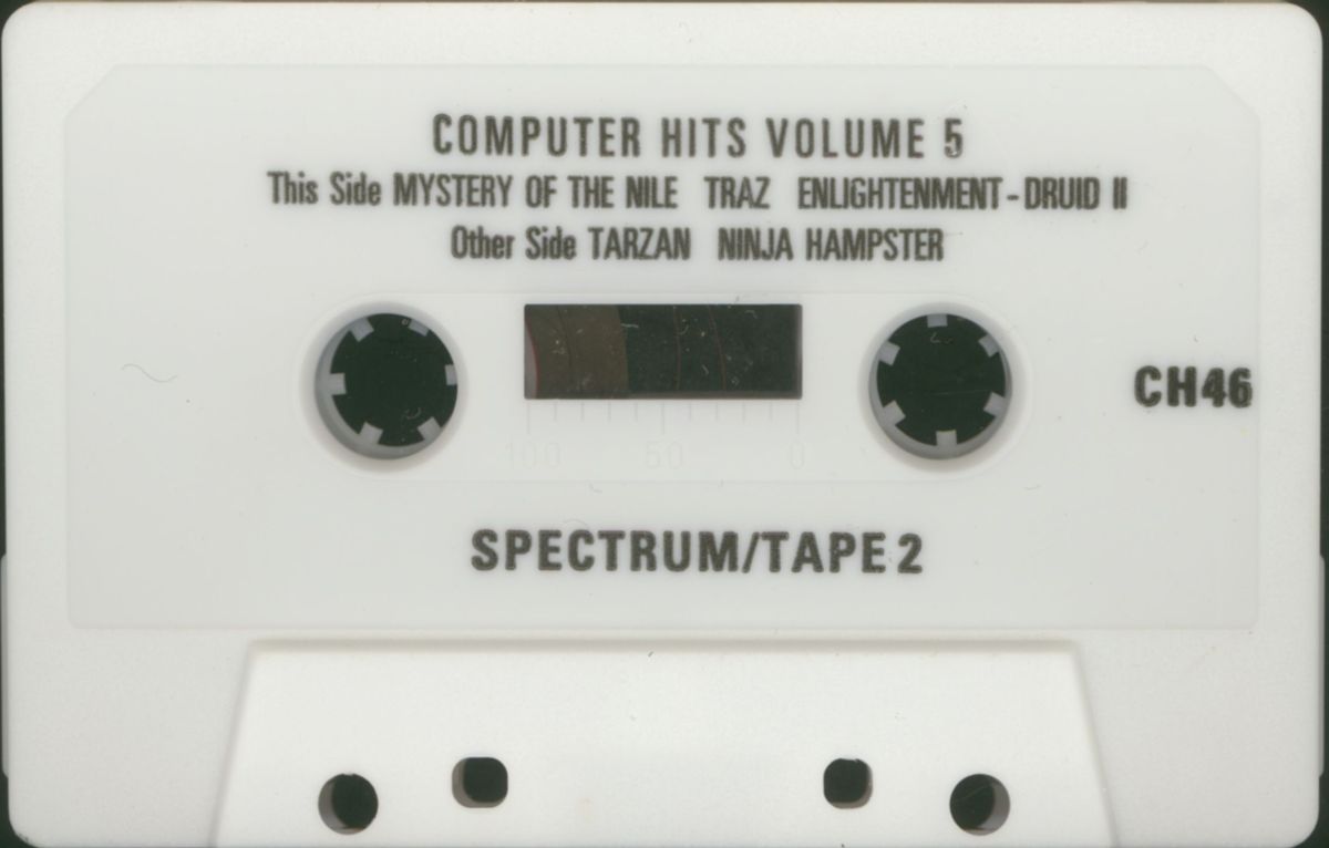 Media for 10 Computer Hits: Volume Five (ZX Spectrum): Tape 2
