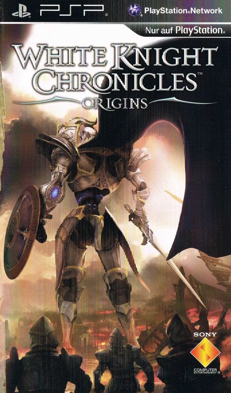 Inside Cover for White Knight Chronicles: Origins (PSP): Left Inlay