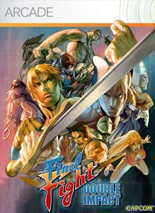 Front Cover for Final Fight: Double Impact (Xbox 360)