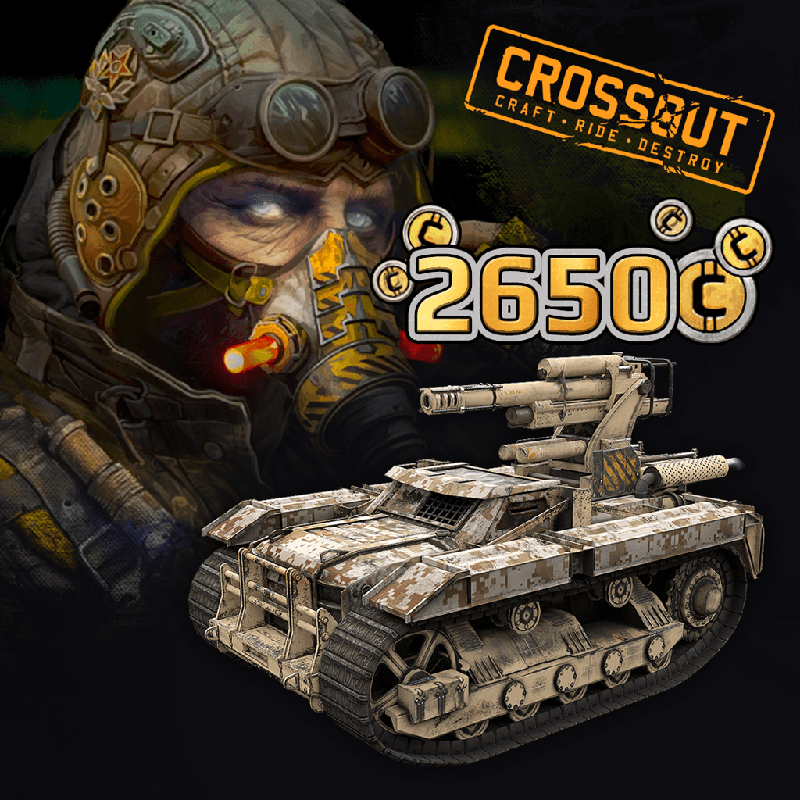 Front Cover for Crossout: Craft·Ride·Destroy - The Tramp' Pack (PlayStation 4) (download release)