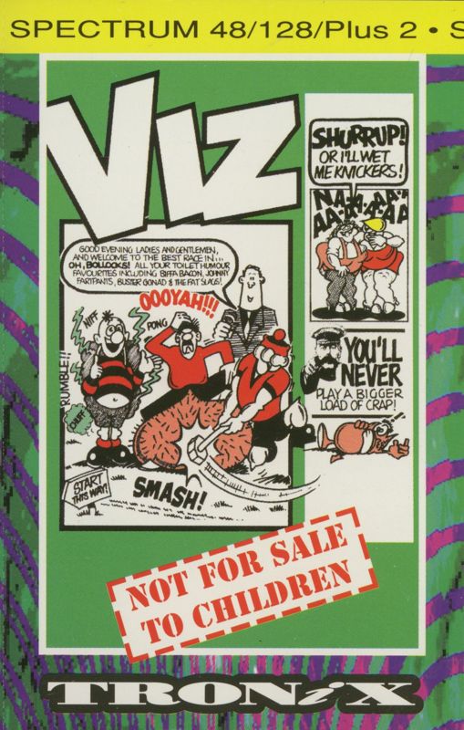 Front Cover for Viz: The Game (ZX Spectrum)