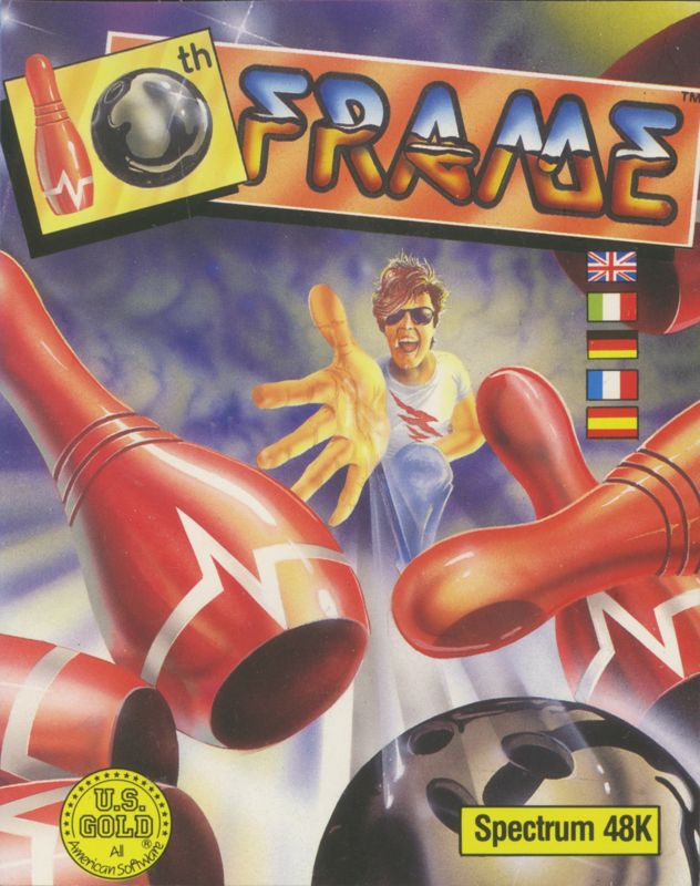 Front Cover for 10th Frame (ZX Spectrum)
