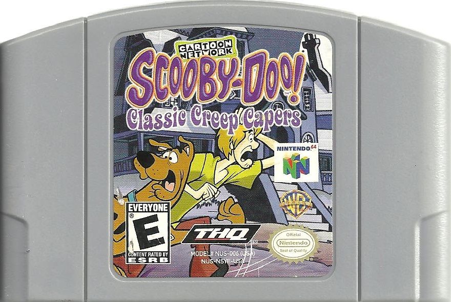 Media for Scooby-Doo!: Classic Creep Capers (Nintendo 64) (Grey Cart)