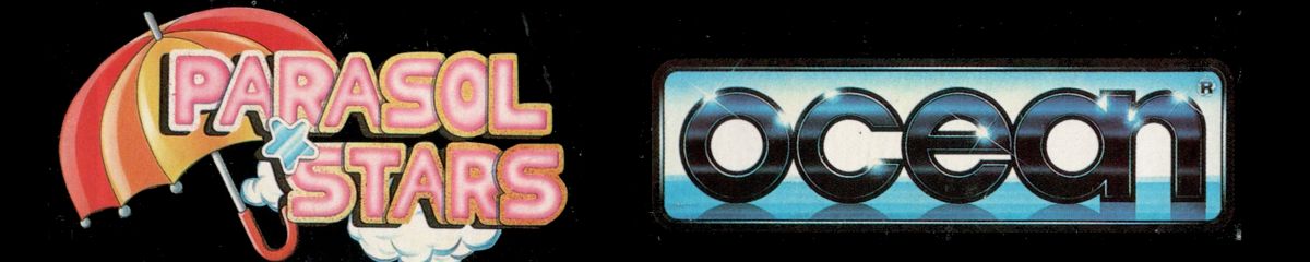 Spine/Sides for Parasol Stars: The Story of Bubble Bobble III (Amiga): Top/Bottom