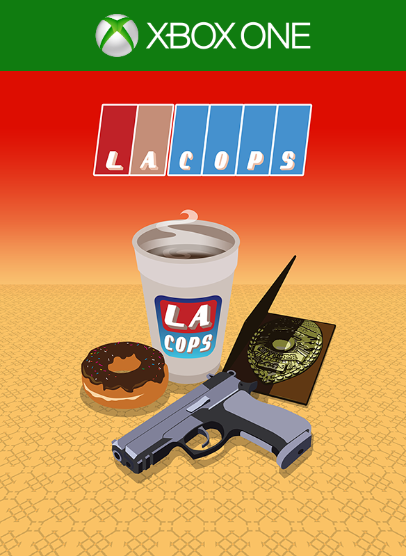 Front Cover for LA Cops (Xbox One) (download release): 1st version