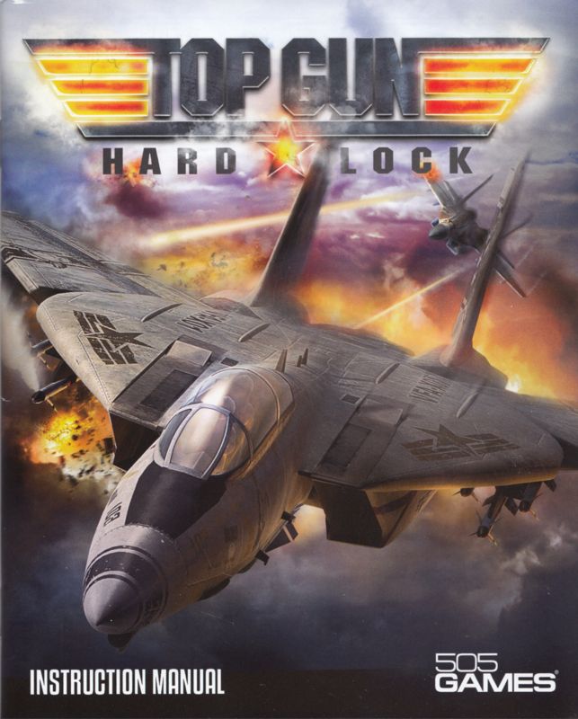 Manual for Top Gun: Hard Lock (PlayStation 3): Front