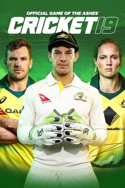 Front Cover for Official Games of the Ashes: Cricket 19 (Xbox One) (download release)